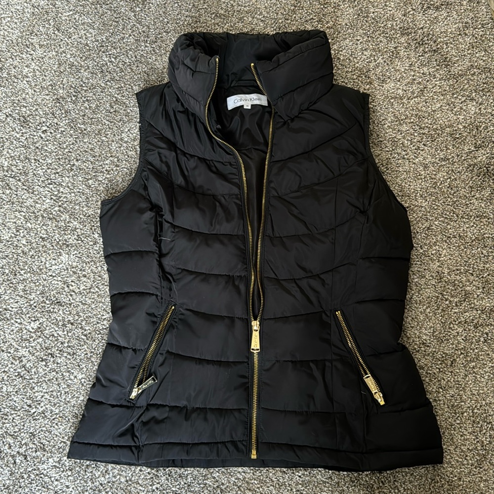 Calvin Klein Medium winter puffer vest Black